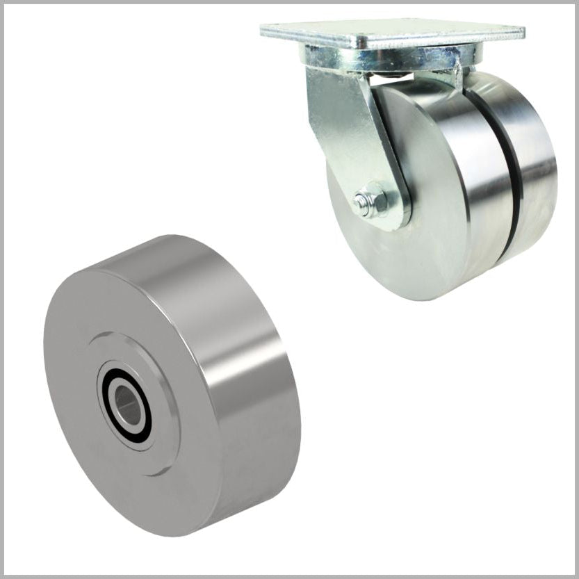 Stahl-Räder & -Rollen