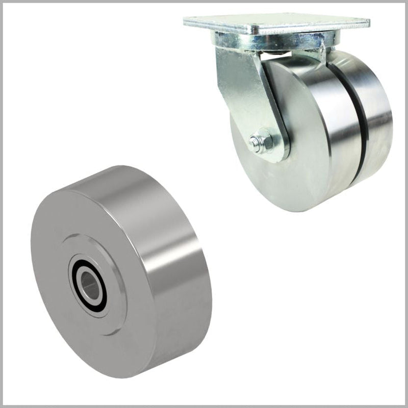 Stahl-Räder & -Rollen