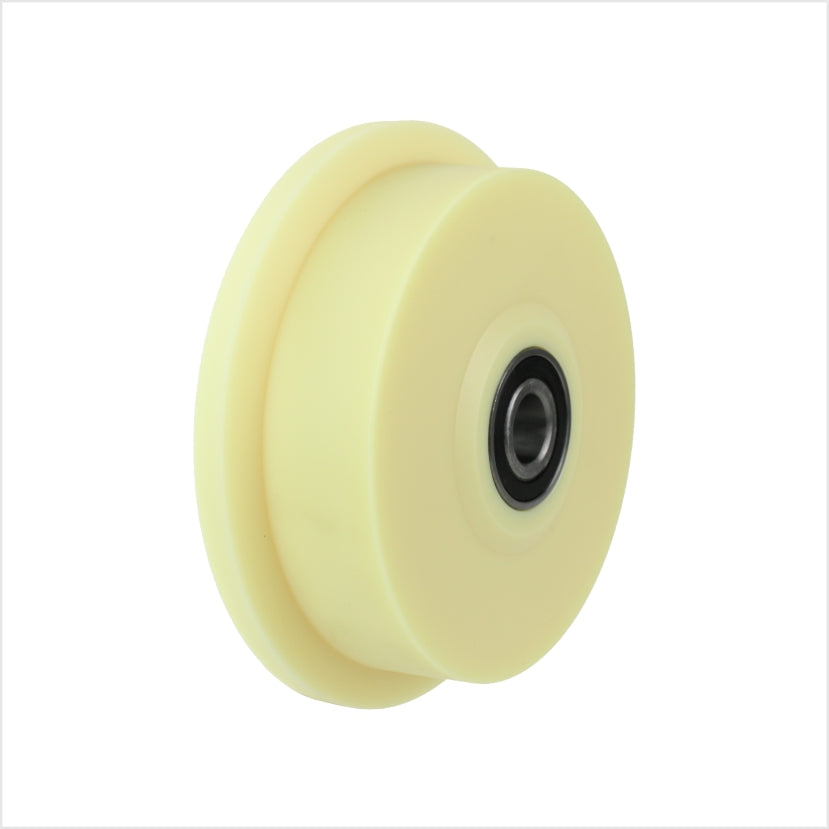 Rueda con brida de 250 x 65 mm fabricada en poliamida