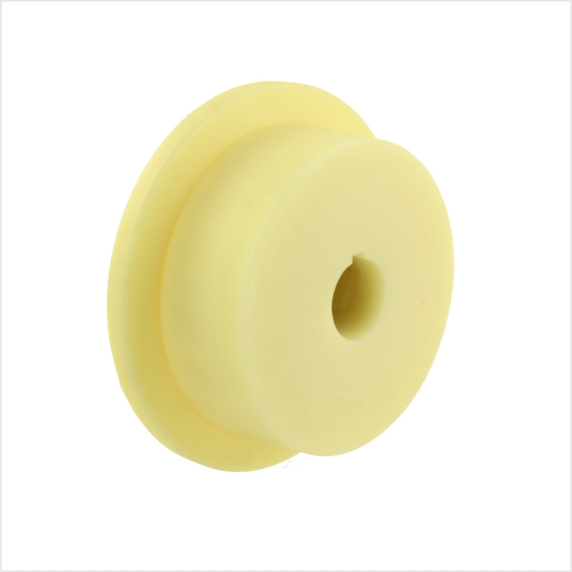 Rueda con brida de 250 x 65 mm fabricada en poliamida