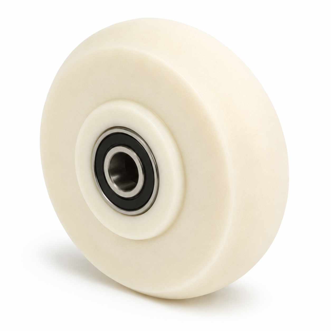 Schwerlastrad PA6G Ø160 mm | Breite 60 mm | Bohrung Ø30 mm | 2500 kg Lauffläche ballig Art.Nr. 2505KBA/160/60/60/30